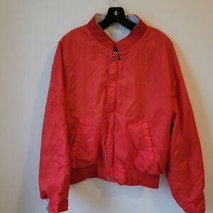 Vintage 1980s Esprit Campus Windbreaker Bomber Jacket. Size XL